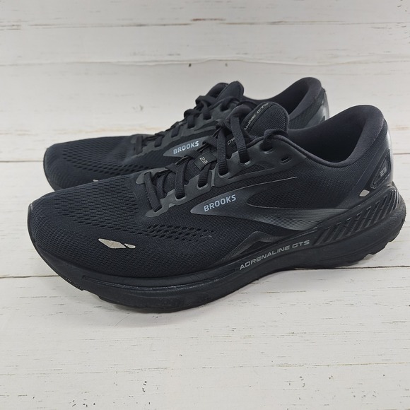 Brooks Other - Brooks Adrenaline GTS 23 Shoes Mens 9.5 D Black Running Sneakers 1103911D020